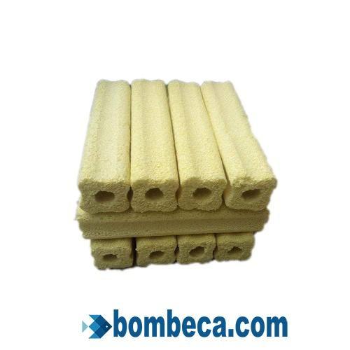 Sứ lọc dạng thanh 16x4 x4cm - vật liệu lọc bể cá