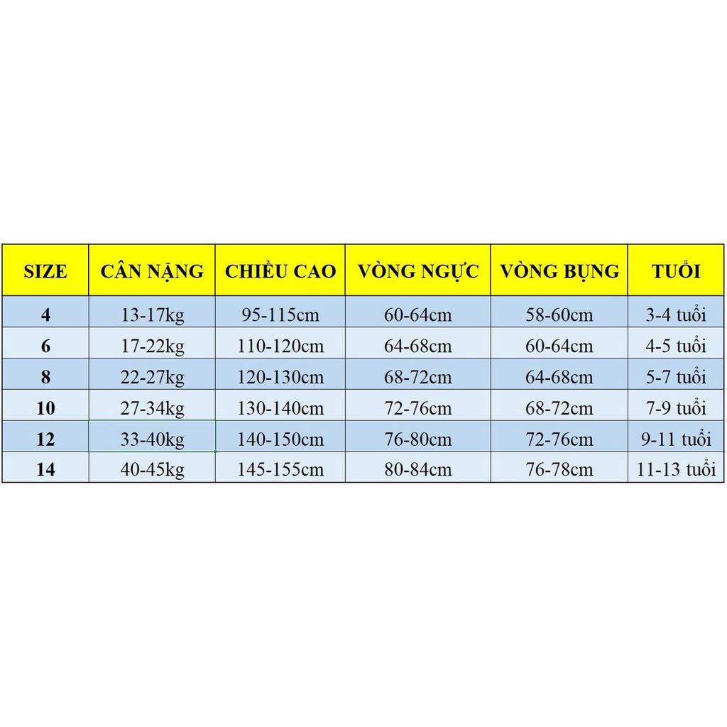 Váy đầm công chúa bé gái tơ đũi, sát nách ren viền DBG081 - DBG082