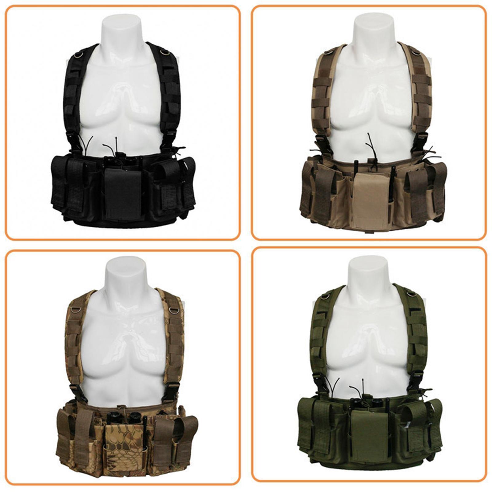 Chest Rig Women Men Vest CS Game 30"-60" Jacket