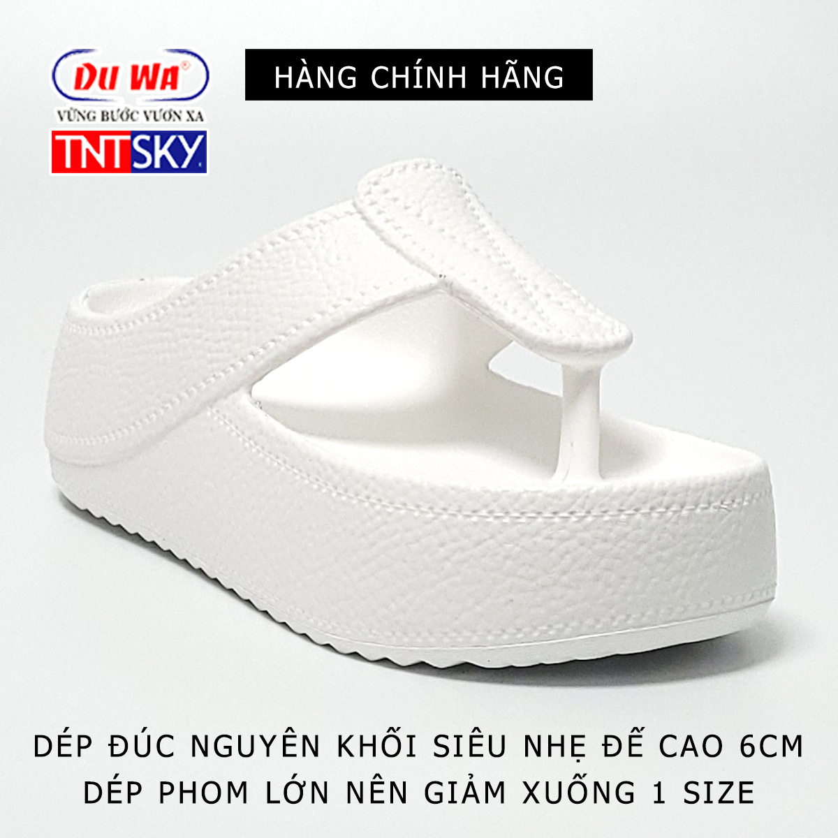 Dép Nữ Xỏ Ngón Đúc Liền Khối Siêu Nhẹ - Hàng Chính Hãng - TK352