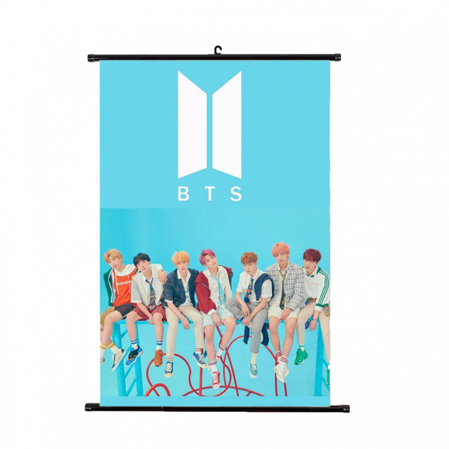 Poster Bts vải cuộn treo tường A5