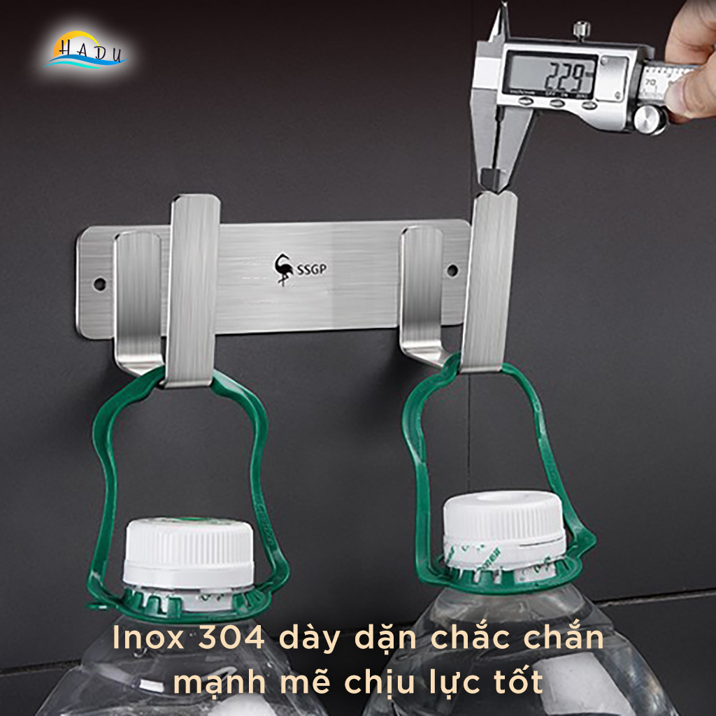 Móc Dán Tường Inox 304 Cao Cấp Đạt Chất Lượng Đức SSGP