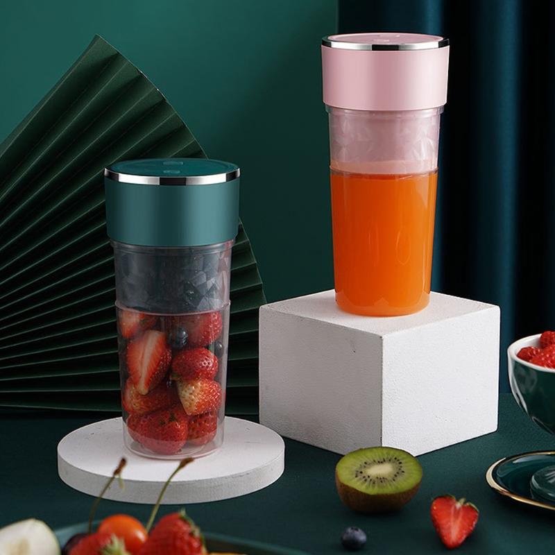 Di Động Cá Nhân Kích Thước Máy Xay Sinh Tố Lắc Và Sinh Tố Mini Jucier Cốc Rechargeble