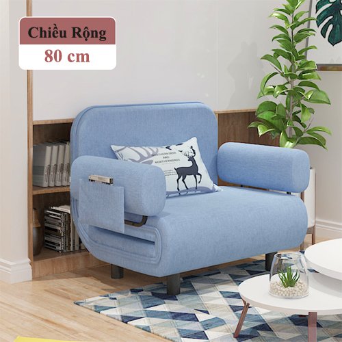 [FREESHIP + TẶNG GỐI] Ghế Sofa Giường Thông Minh Cao Cấp Sang Trọng, Giường Sofa 2 Trong 1 Đa Năng Với 5 Mức Điều Chỉnh Lưng Ghế Có Khóa Kéo Dễ Dàng Tháo Vệ Sinh