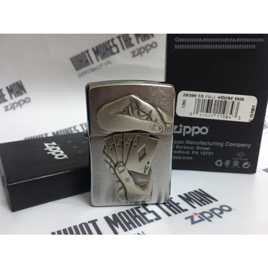 Bật Lửa Zippo 29396 – Zippo Lighter Surprise Trick High Polished Chrome