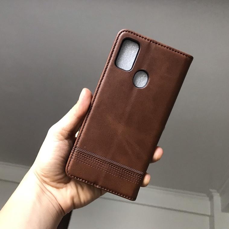 Bao da ốp lưng xiaomi redmi Note 10 10s pro 4g 5g Mi 11 lite 9T 11t pro 11 10c 9c kèm ví nắp gập da mềm mịn