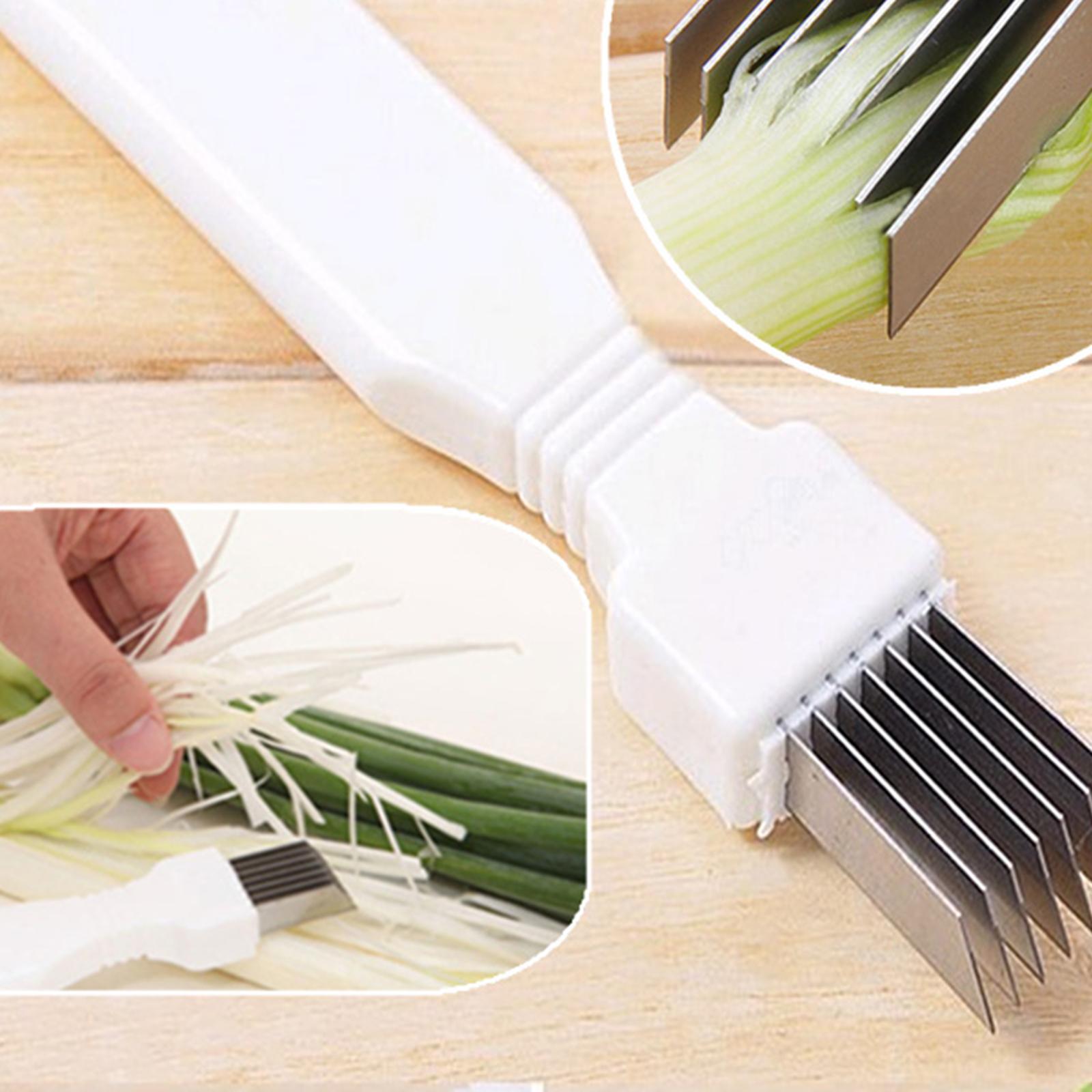 Scallion Slicer Shredder Creative Garlic Cutter for Potato Ginger Vegetables