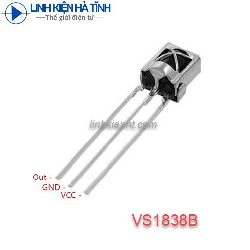 LED THU HỒNG NGOẠI VS1838B HX1838 PC638 1838 VỎ SẮT