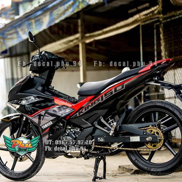 Tem rời EX 150 MX King chỉ đỏ