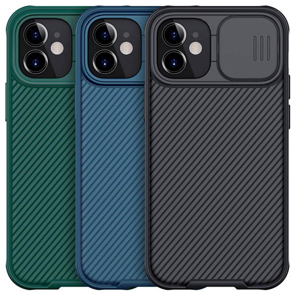 Ốp lưng chống sốc bảo vệ Camera cho iPhone 12 / iPhone 12 Pro hiệu Nillkin Camshield - Hàng nhập khẩu