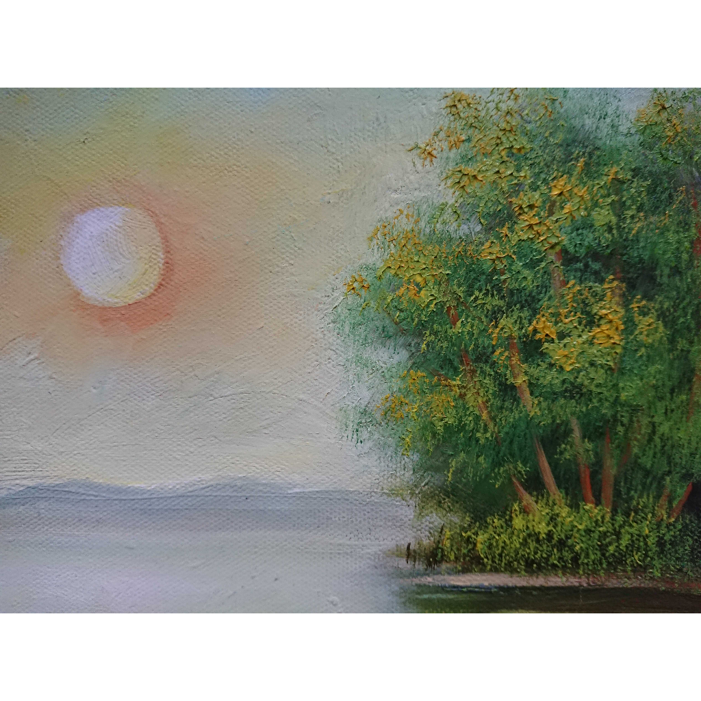 Ngày Mới - Tranh Sơn Dầu Vẽ Tay 30x40cm