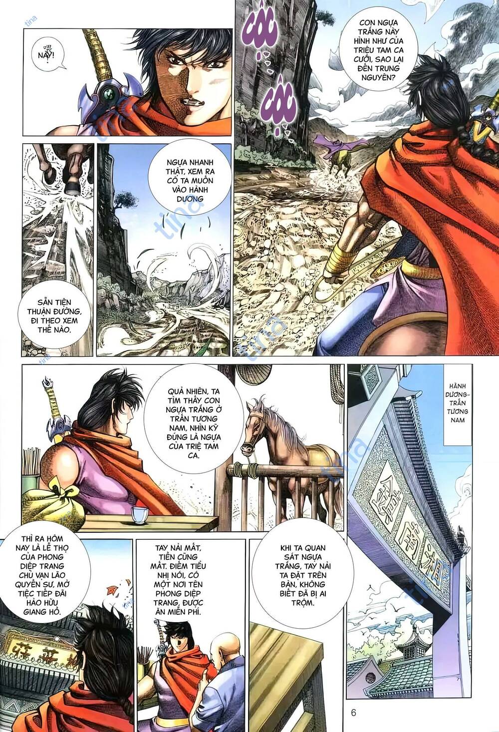 tuyết sơn phi hồ - mã vinh thành chapter 17 6