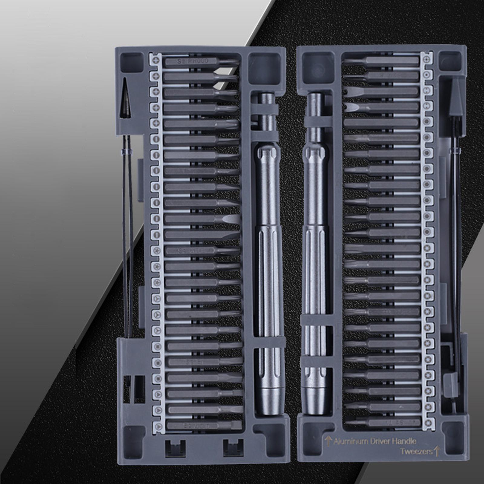 Screwdriver Kit 50 in 1 Convenient Manual Repair Tools for Repair Radios Cameras