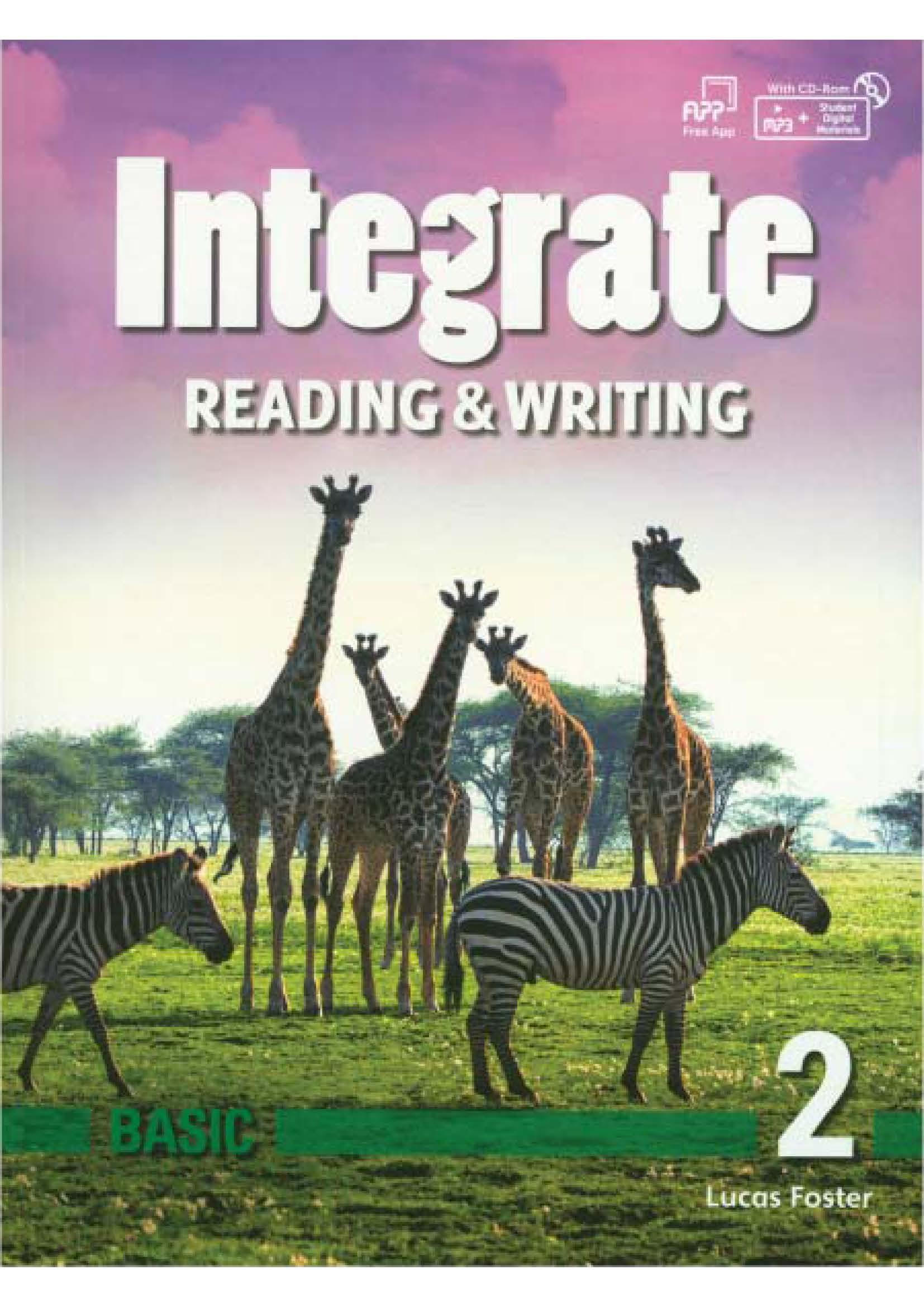 Integrate: Reading &amp; Writing Basic 2 - Student Book with Practice Book A1+ - A2