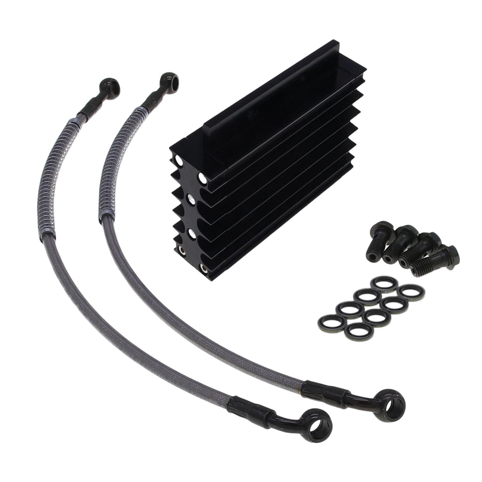 Oil Cooler, Aluminum Oil Cooler Radiator for Monkey 125cc 140cc Professional