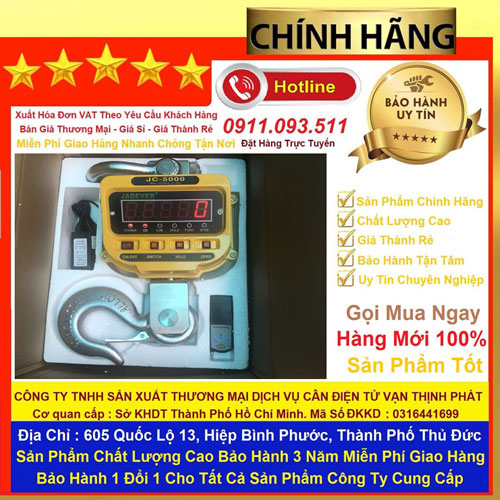 Cân Treo Điện Tử 5 Tấn