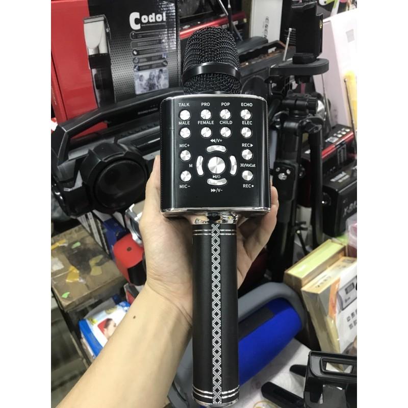 Gíá Rẻ MICRO KARAOKE YS-96 / 97  BLUETOOTH KHÔNG DÂY HỖ TRỢ GHI ÂM ĐỔI GIỌNG - ÂM THANH CỰC CHẤT