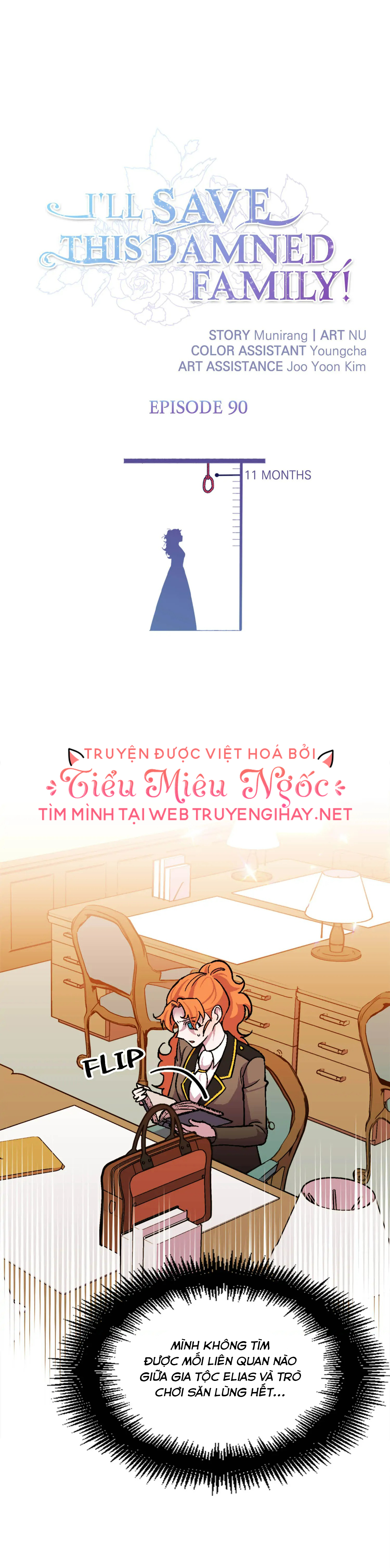 tôi sẽ cứu lấy gia tộc sắp sụp đổ chapter 90 2