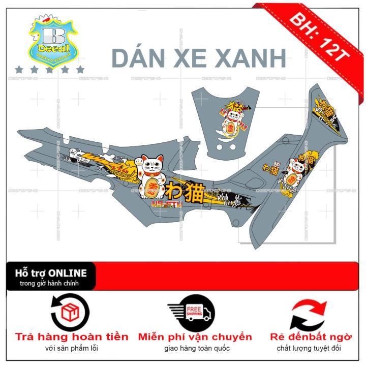 Tem rời dành cho wave nhỏ đời đầu mèo thần tài