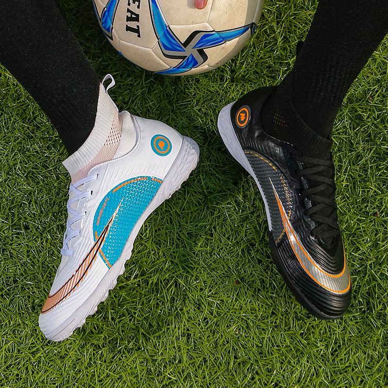 LCRTZKG futsal giày bóng đá nam thể thao ngoài trời trẻ em trai trong nhà bóng đá hiệp hội chống trượt TF/AG bóng đá đào tạo khởi động