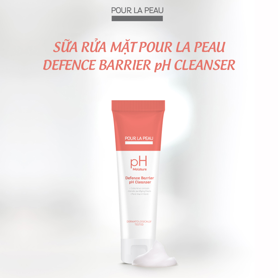 Sữa rửa mặt Pour La Peau Defence Barrier pH Cleanser