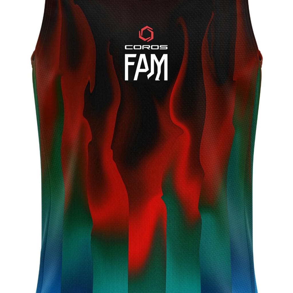 Áo Chạy Bộ Singlet Nam COROS FAM Version 2023