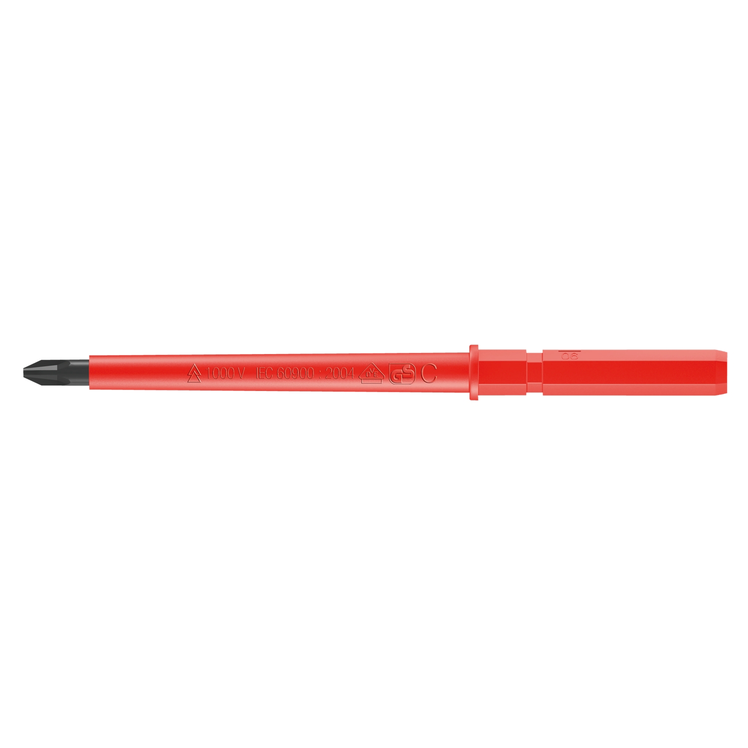 Mũi vít 4 cạnh cách điện đầu vào lục giác 9mm Kraftform Kompakt VDE 62 I PH2 x 154mm Wera 05003412001