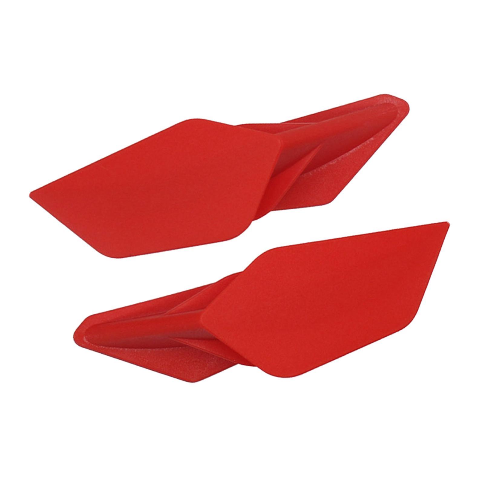 2x Motorcycle Scooter Wing Kit , Front Fairing Winglet Kit Fit for Honda Crf1100L 2020-2021 Motorbikes Supplies