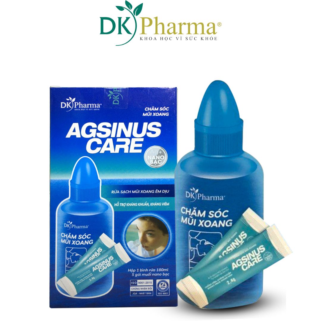 DUNG DỊCH VỆ SINH MŨI AGSINUS DKpharma