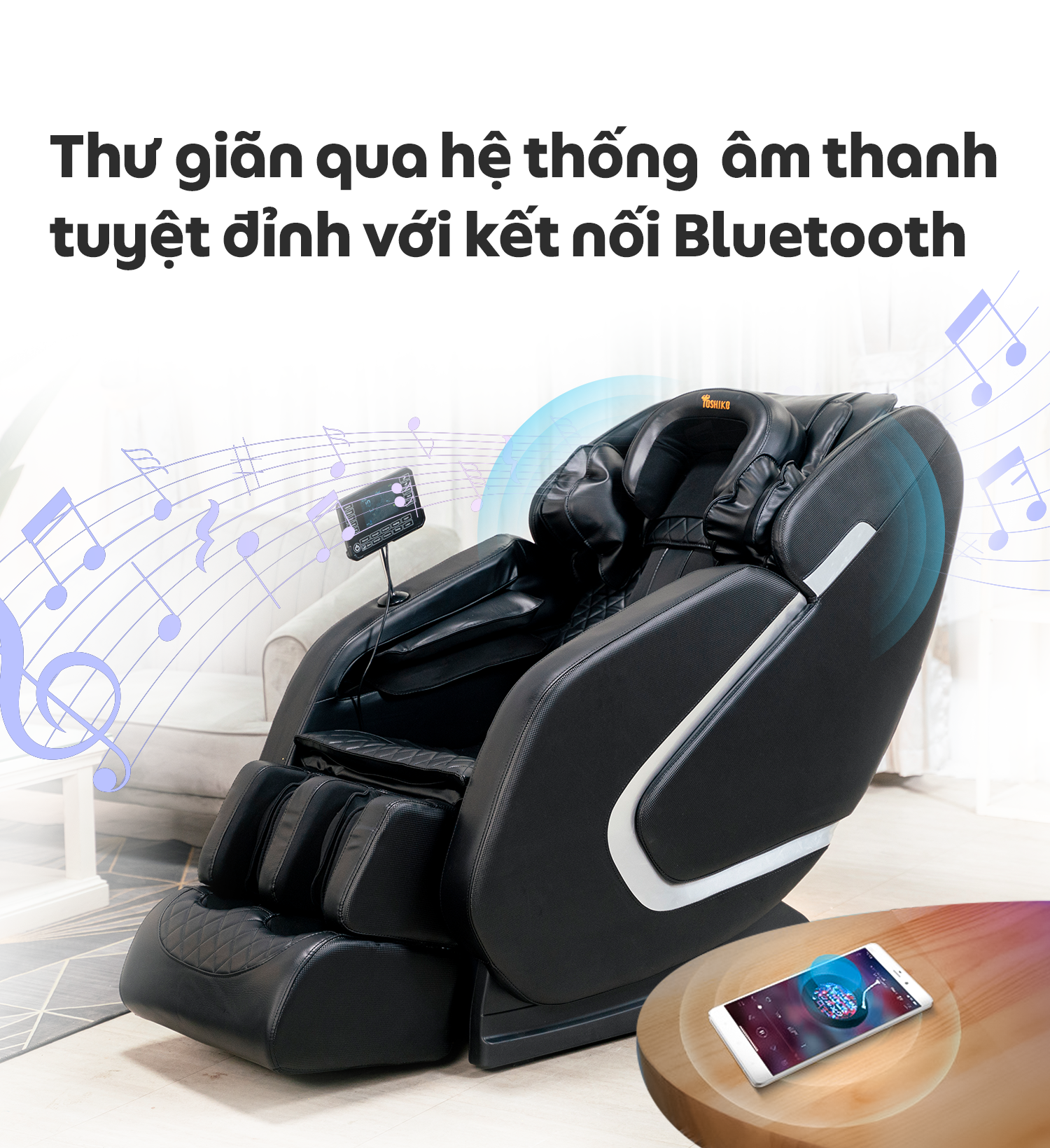 Ghế massage trị liệu toàn thân Toshiko T12