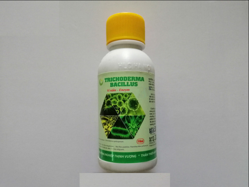 10 LỌ TRICHODERMA BACILLUS ỨC CHẾ NẤM, VI KHUẨN, TUYẾN TRÙNG