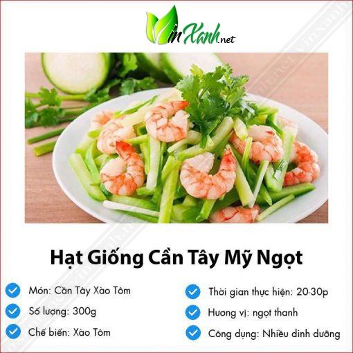 Hạt giống rau cần tây- NGUYÊN GÓI hàng công ty tuyển chọn kháng bệnh sống khỏe