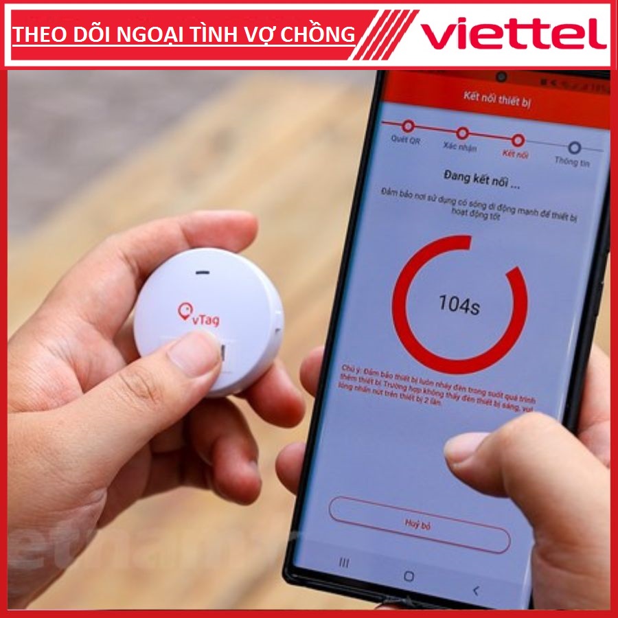 Định vị Theo Dõi ,ĐỊNH VỊ THÔNG MINH , Theo Dõi Cặp Bồ Ngoại Tình VTAG Viettel , Hàng chính Chính Hãng 100%