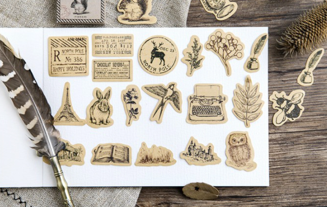 Sticker trang trí dán trang trí siêu xinh - Chất lượng cao siêu dính - Mẫu ngẫu nhiên
