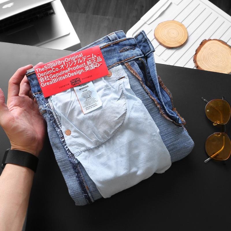 QUẦN JEAN NAM QUẦN BÒ NAM THỜI TRANG HÀNG MỚI VỀ VNXK QUẦN RIN CAO CẤP ỐNG ÔM HAIAN JEANS
