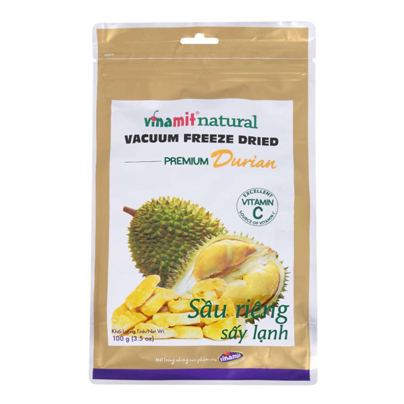 Sầu Riêng Sấy Lạnh Premium Vinamit (100g)