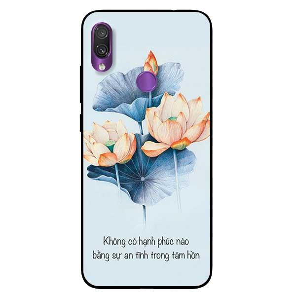 Ốp lưng dành cho Xiaomi Redmi Note 7 - Hạnh Phúc