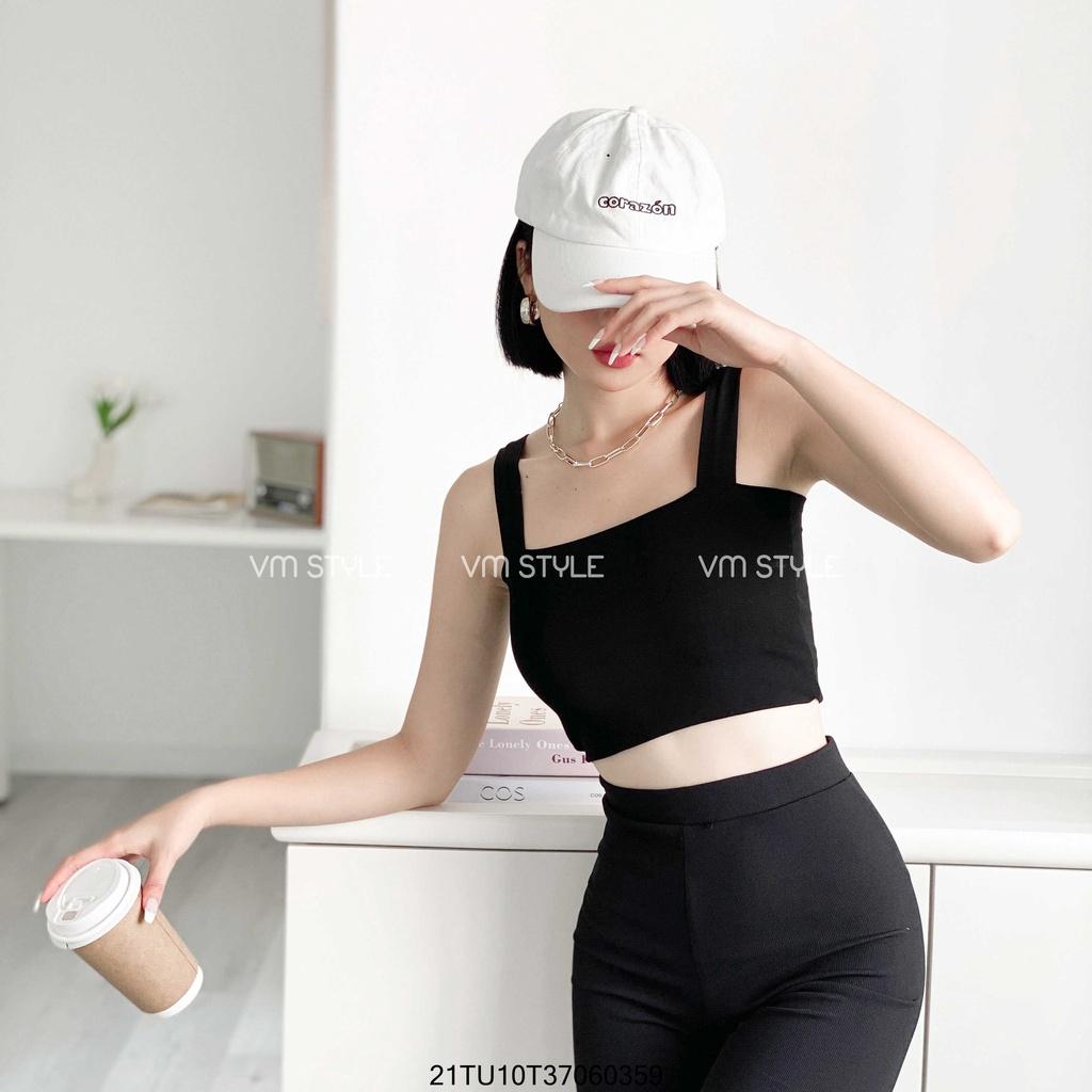 Áo thun 2 dây bản to trơn ulzzang trơn thời trang VM STYLE 21TU05T372102