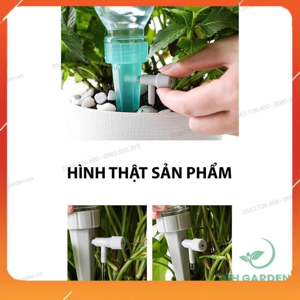 12 VÒI TƯỚI NƯỚC NHỎ GIỌT CHẢY CHẬM TỰ ĐỘNG - Lắp vừa nhiều mẫu chai 208801-1