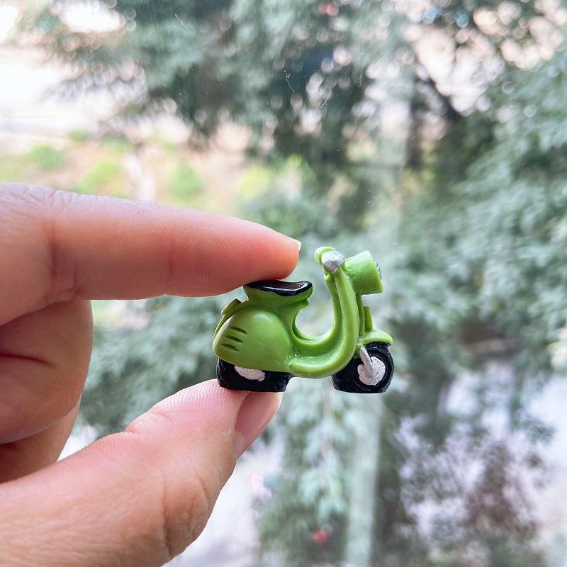 Tiểu cảnh mini ️ Freeship ️ Mô hình xe máy trang trí sen đá, sân vườn, bể cá, bể terrarium