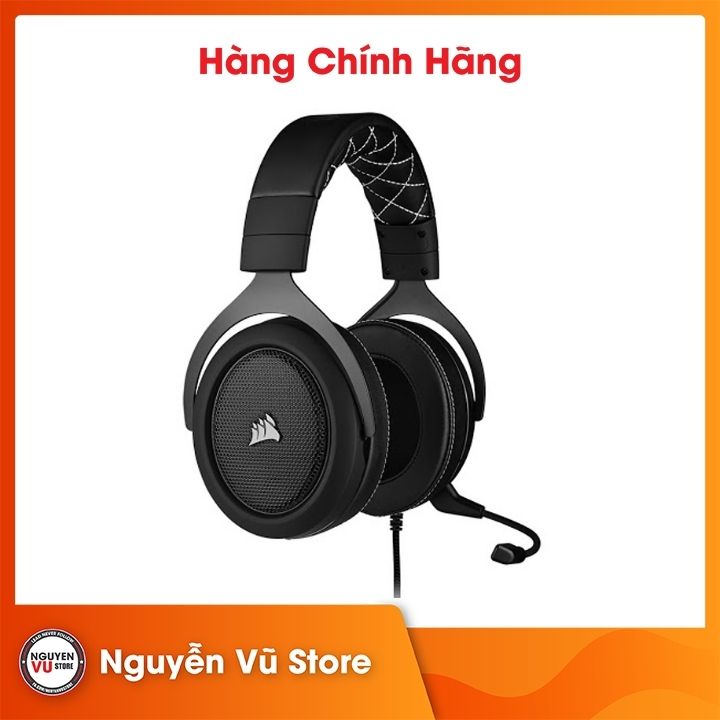 Tai nghe Corsair HS60 PRO Surround Carbon/CA-9011213-AP - Hàng Chính Hãng