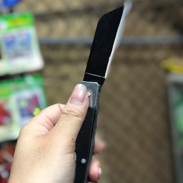 Dao ghép cành cán gập lưỡi đen cao cấp