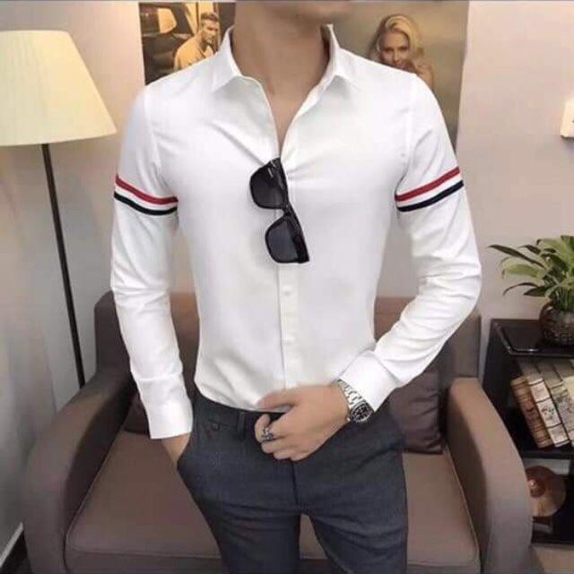 Lịch sử giá Áo sơ mi quốc dân nam loại đẹp, sơ mi nam quốc dân màu trắng cập nhật 3/2023 - BeeCost Lịch Sử Giá Áo Sơ Mi Quốc Dân Nam Loại Đẹp, Sơ Mi Nam Quốc Dân Màu Trắng Cập Nhật 3/2023 - Beecost