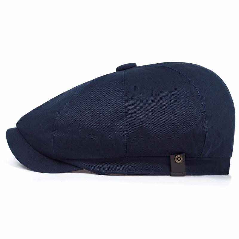 Mũ Beret Màu Trơn Giữ Ấm Cho Nam