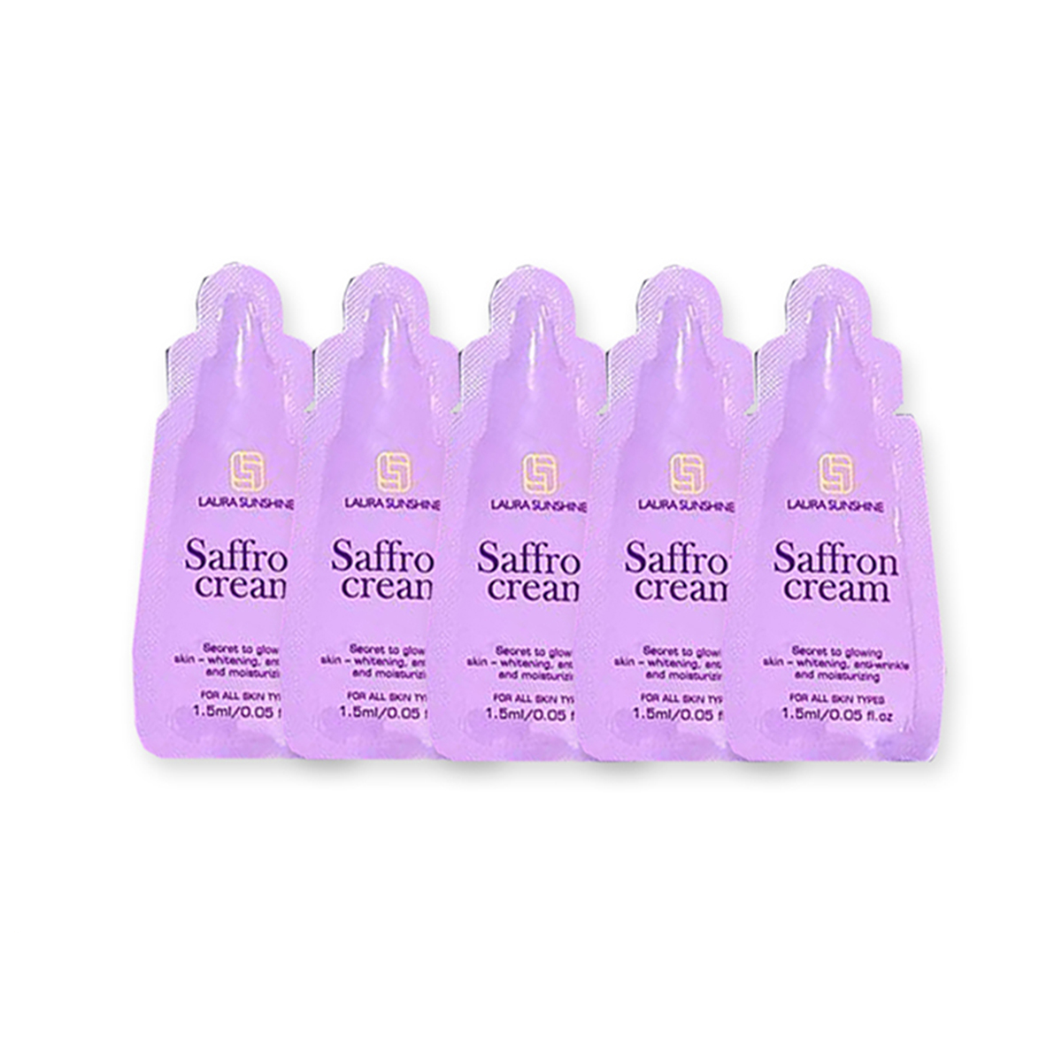 1 gói Serum dưỡng trắng tinh chất Nhuỵ hoa nghệ tây Laura Sunshine Saffron Serum Mini