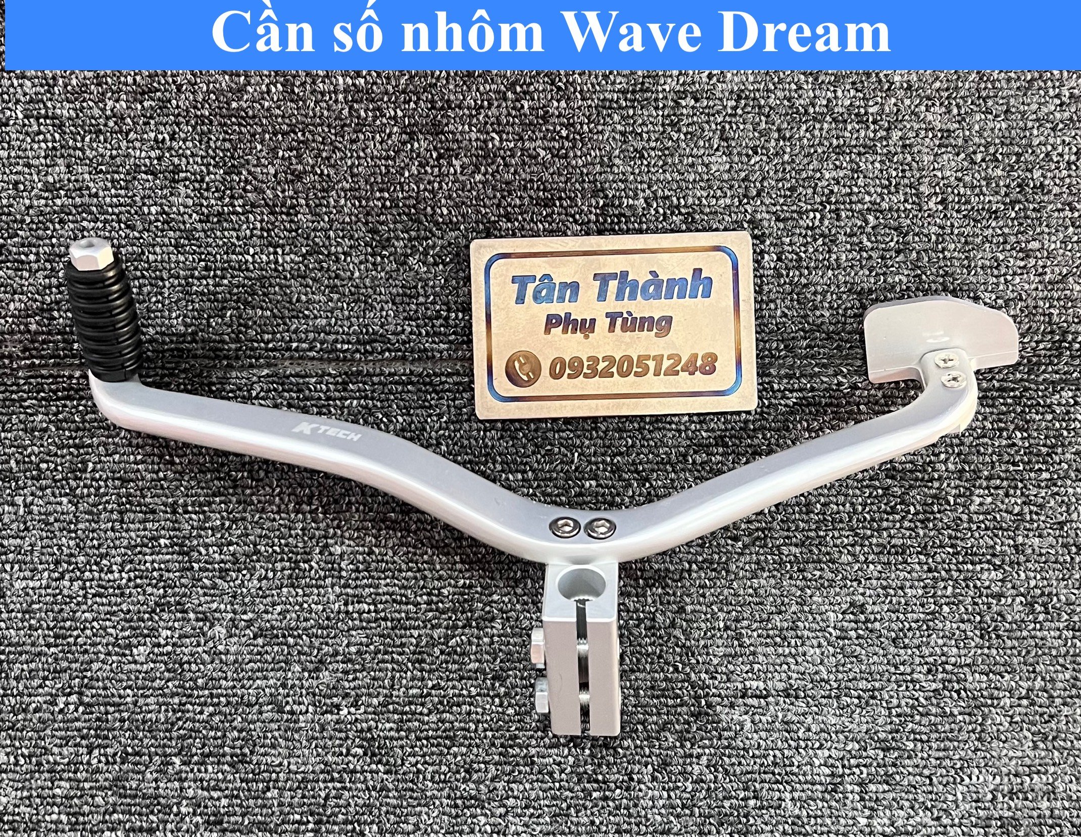 Cần số nhôm gắn dành cho Wave, Dream