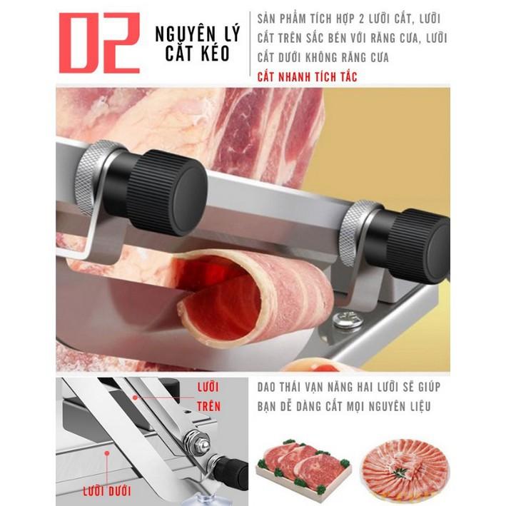 Máy Thái Thịt Chặt Gà Japan Stainless Steel