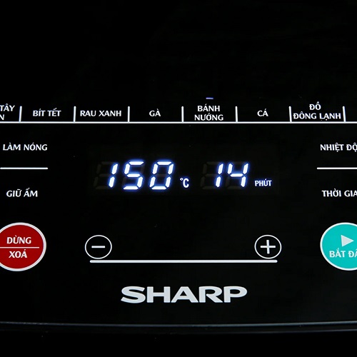 Nồi Chiên Không Dầu Điện Tử Sharp KF-AF70EV-ST - Hàng Chính Hãng