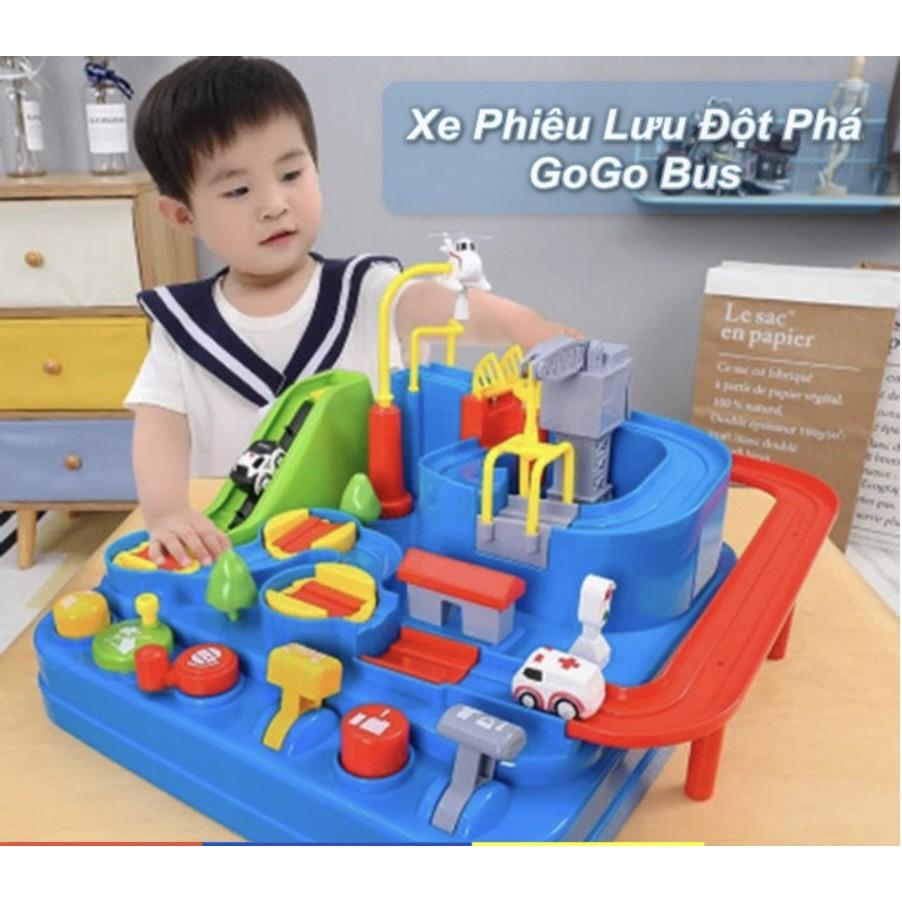 Xe ô tô Phiêu Lưu Khám Phá cho Bé GoGo Bus ABS USAKids