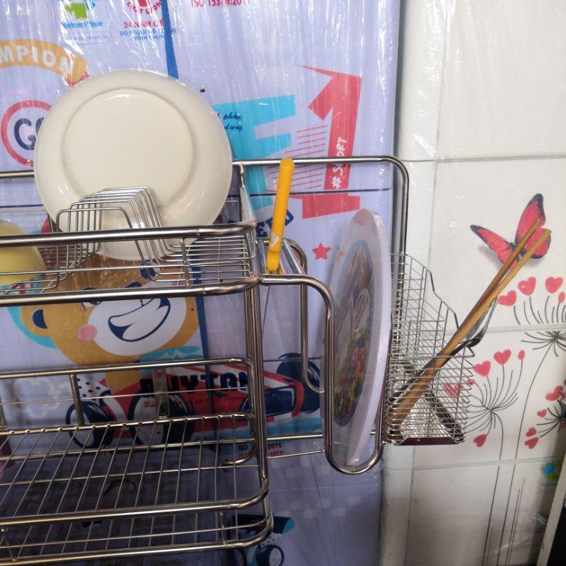 Kệ inox 2 tầng đa năng